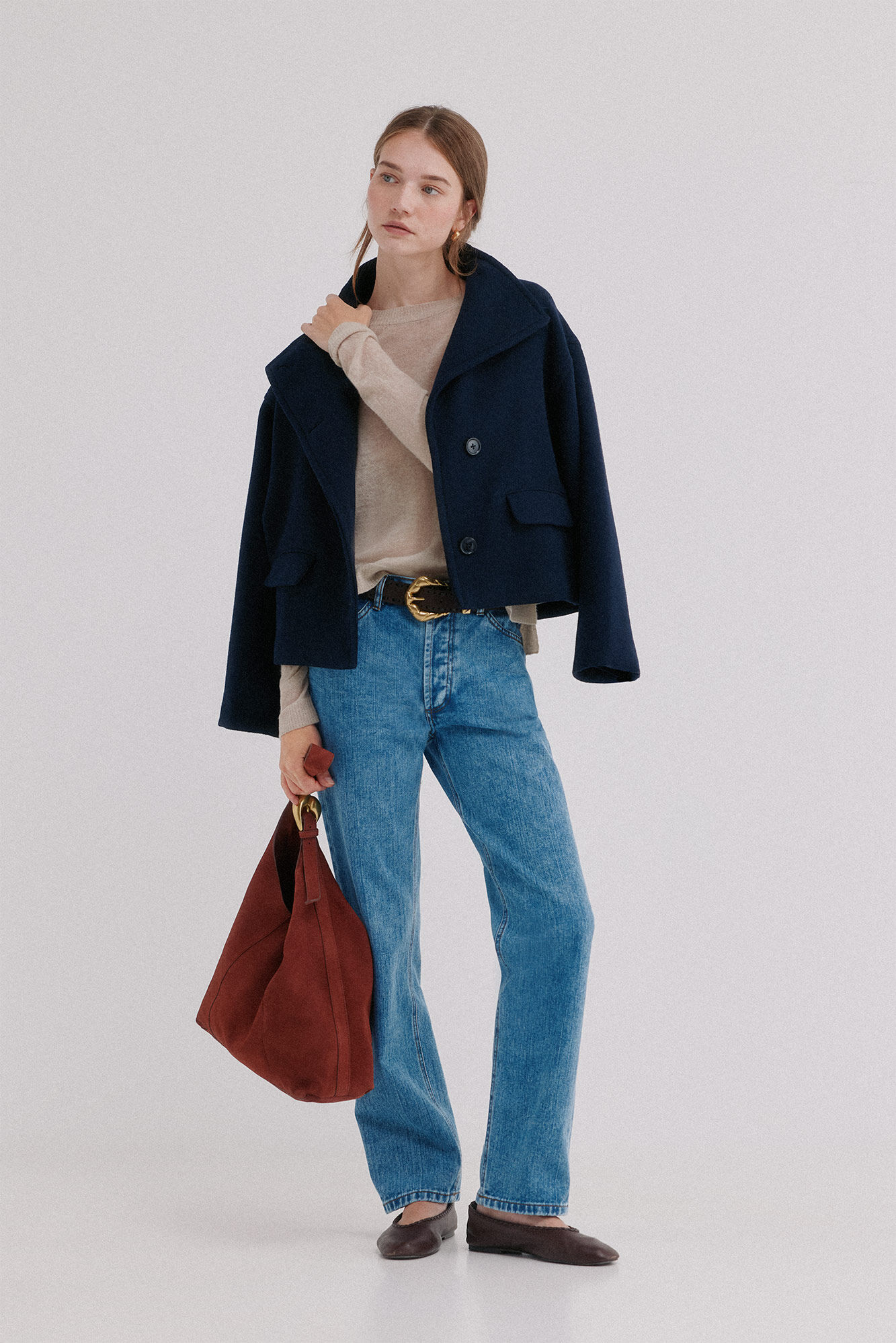 Hoss Intropia Brunella. Jeans cintura alta