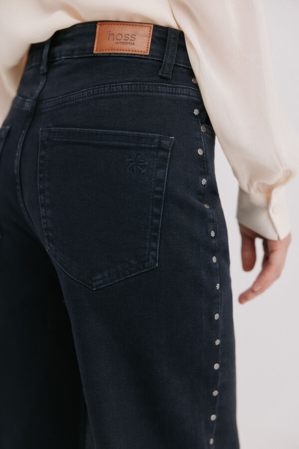 Hoss Intropia Jeans tachuelas Gris
