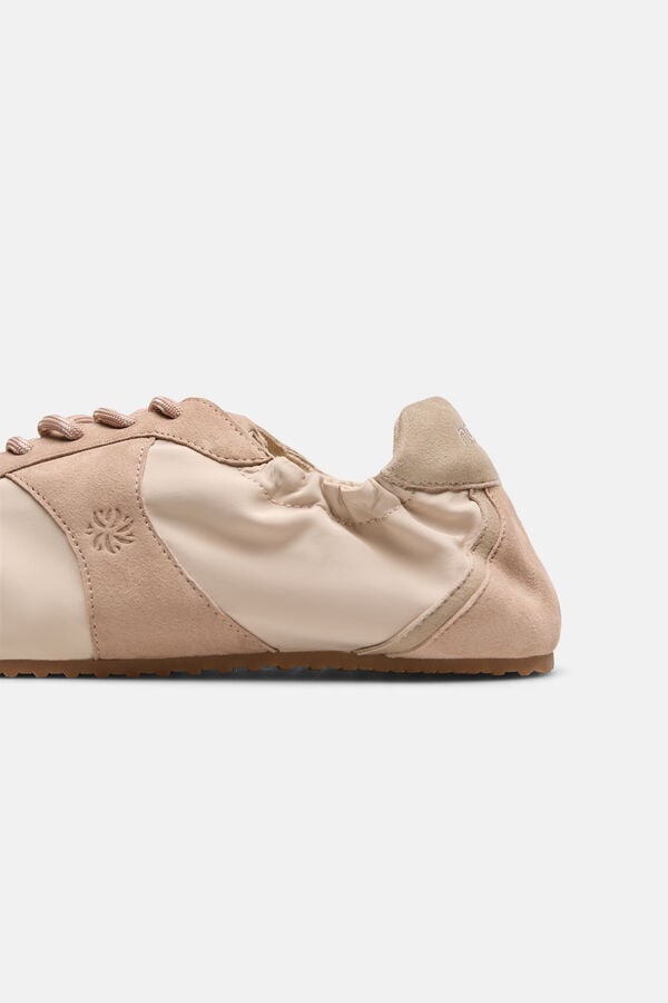 Hoss Intropia Miriam. Sneaker estilo ballet Beige