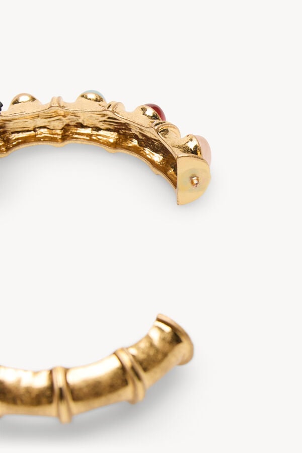 Hoss Intropia Lena. Pulsera piedras. Dorado