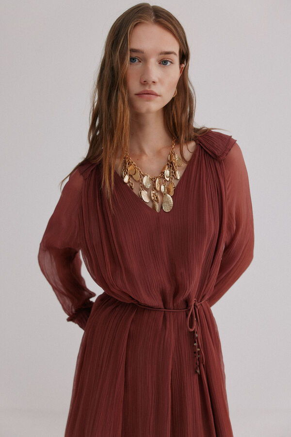 Hoss Intropia Alejandra. Vestido esvoaçante Subiu