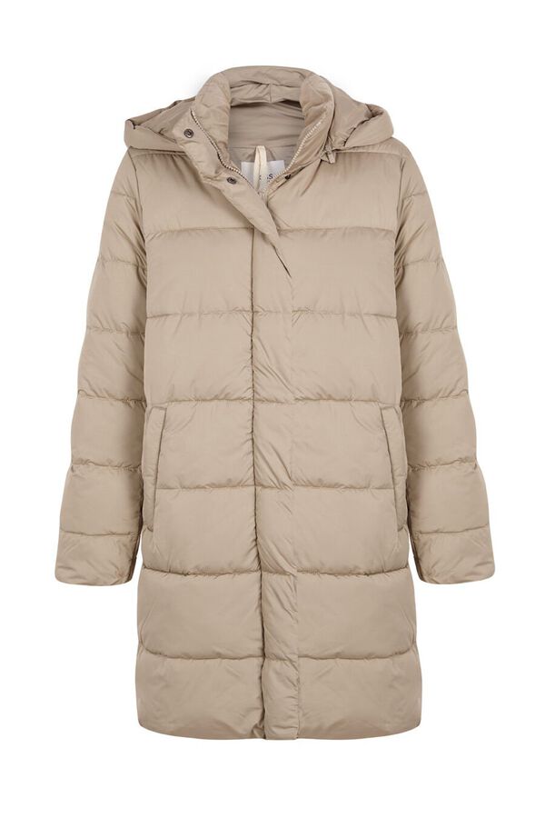 Hoss Intropia Dakota. Anorak oversize largo Kaki