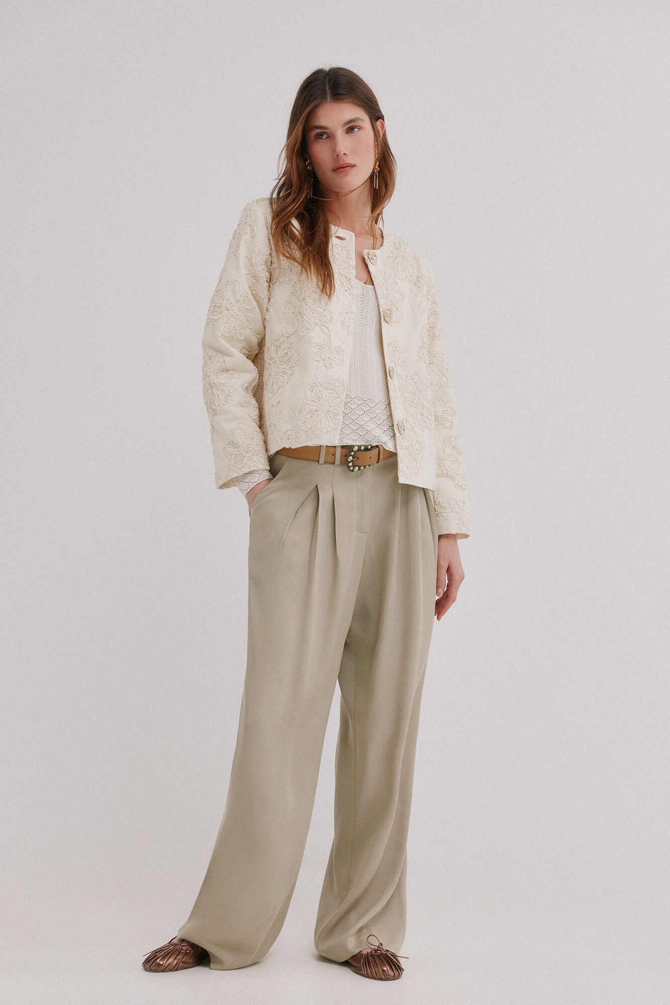 Hoss Intropia Eider. casaco jacquard