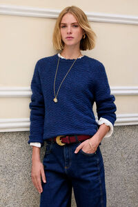 Hoss Intropia Ivonne. Camisola texturizado