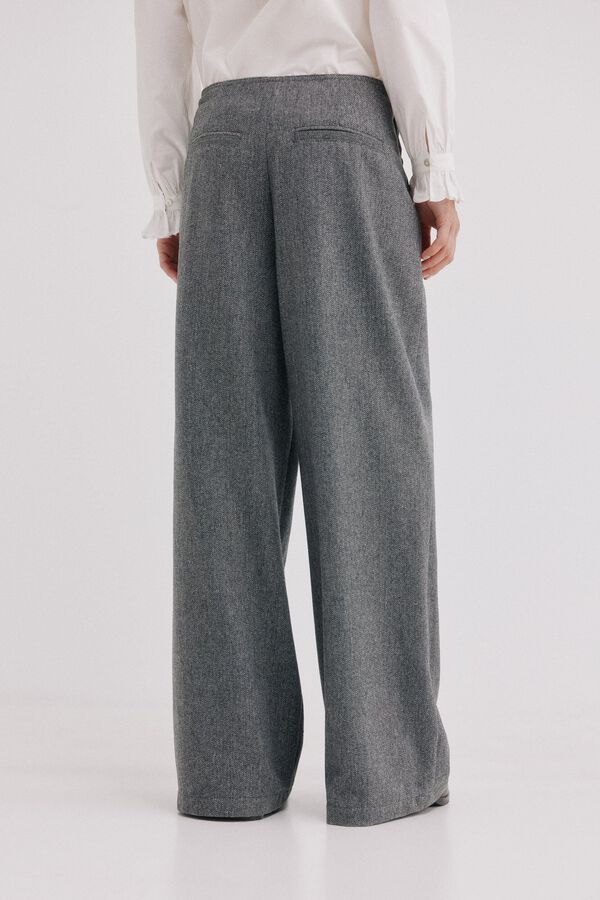 Hoss Intropia Phebe.Cal&ccedil;a com bot&otilde;es Cinzento