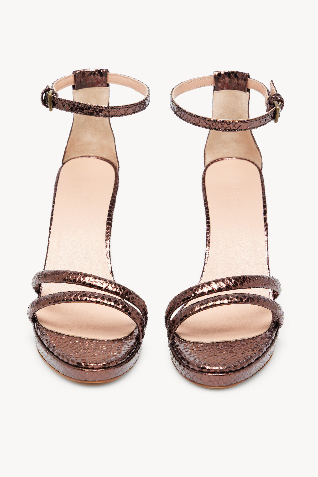 Sandalias metalizadas best sale