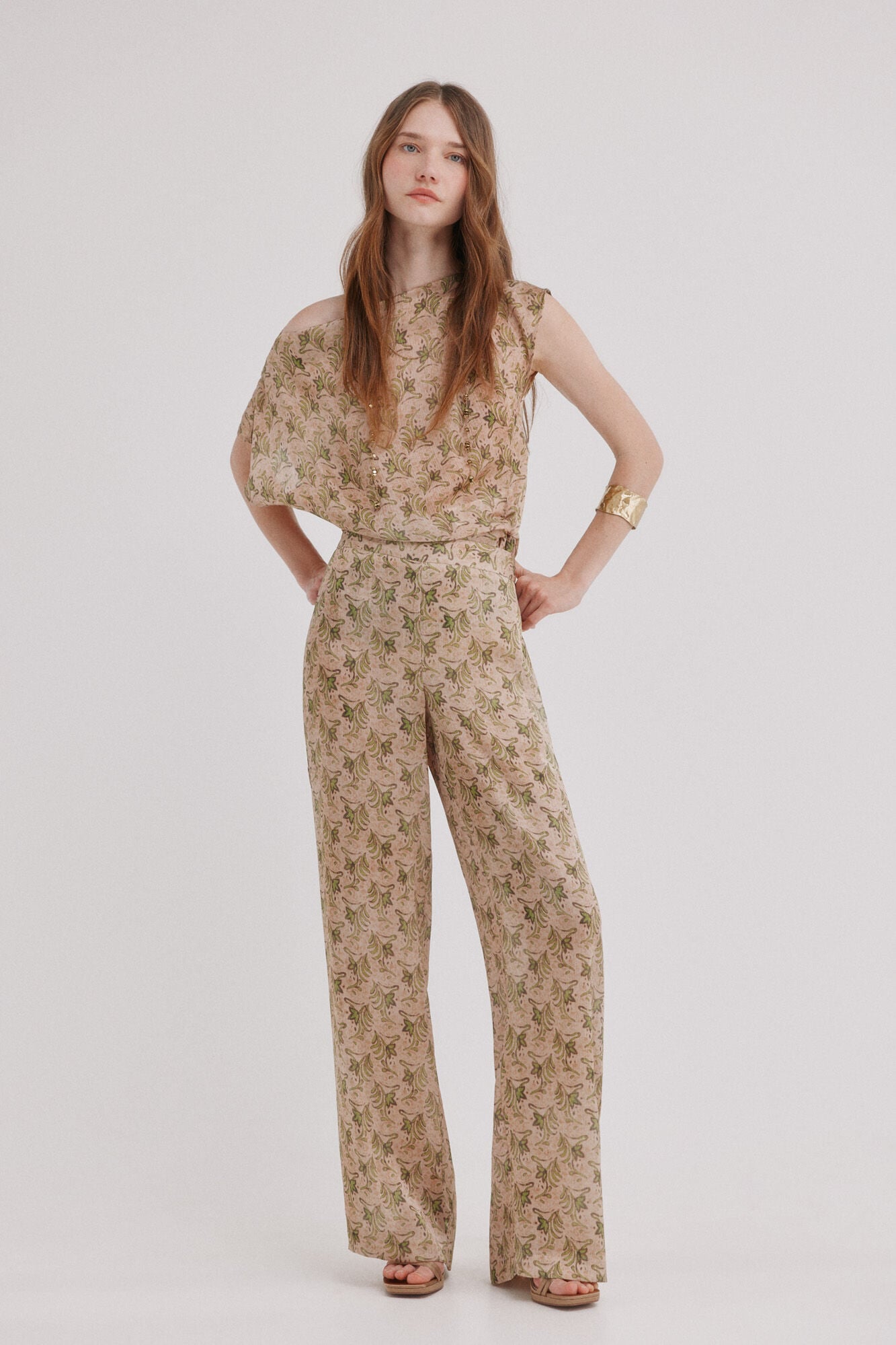 Hoss Intropia Paige. Pantal&oacute;n floral