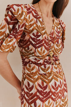 Hoss Intropia Carmina. Top estampado Estampado Marron