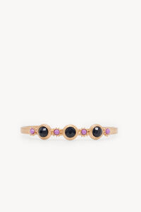 Hoss Intropia Juana. Pulsera rígida bañada en oro Amarillo