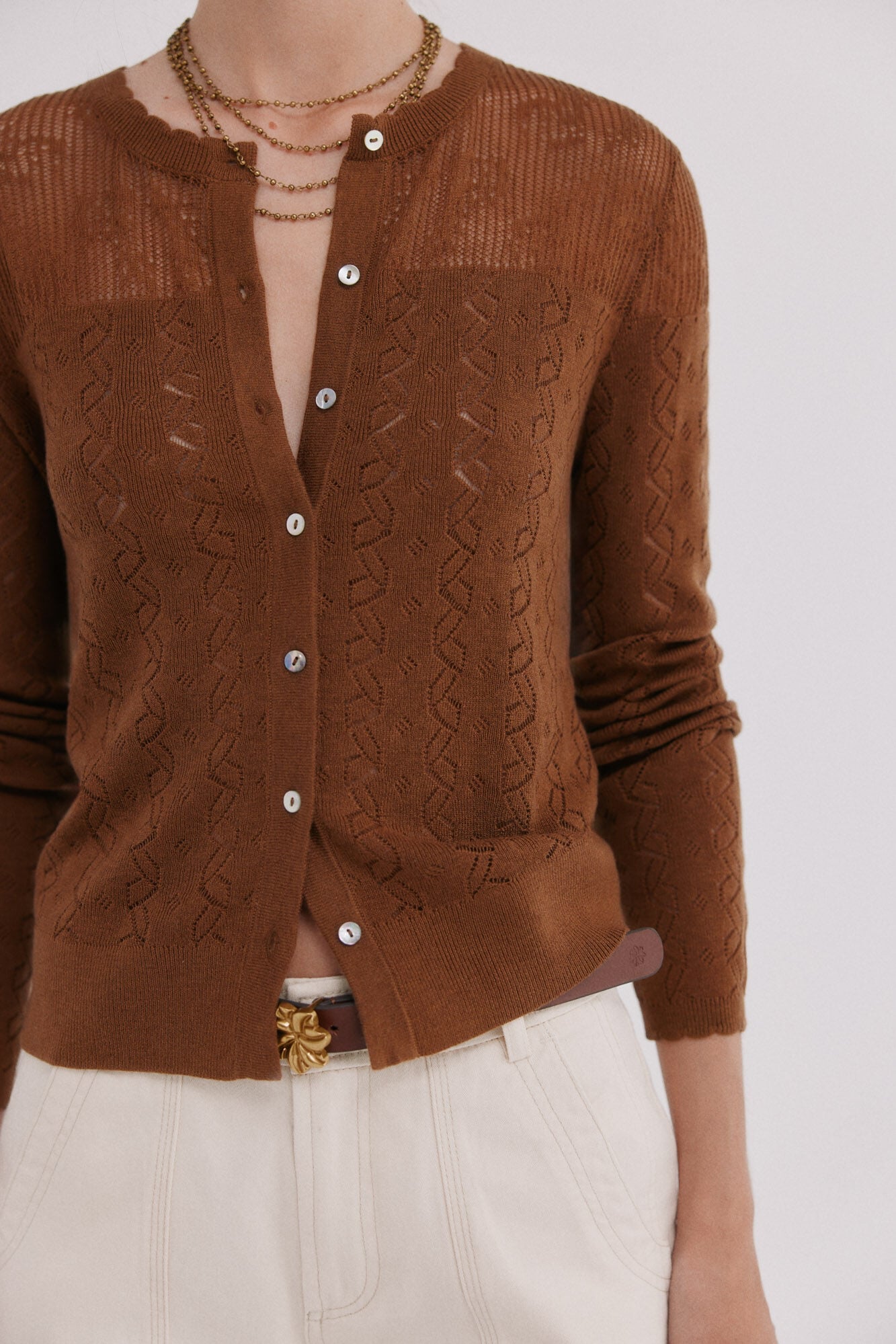 Hoss Intropia Isadora. Chaqueta calada