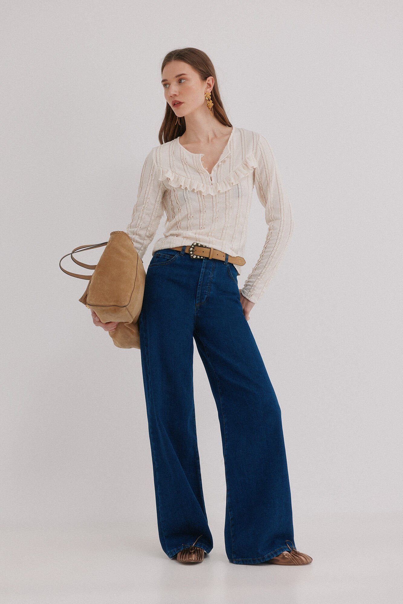 Hoss Intropia Miranda. T-shirt rom&acirc;ntica