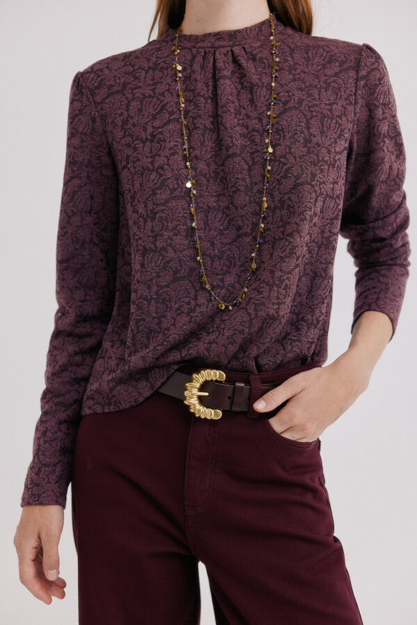 Hoss Intropia Mirel. T-shirt textura Granada