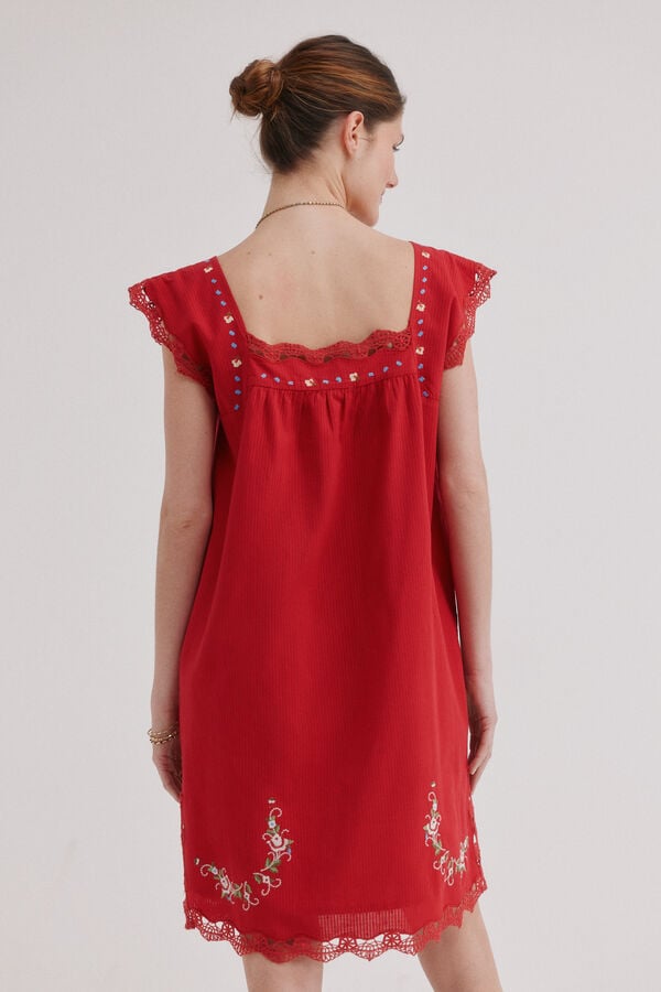 Hoss Intropia Alhena. Vestido curto Vermelho