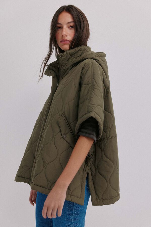 Hoss Intropia Diana. Casaco acolchoado Verde