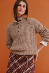 Hoss Intropia Irina. Camisola com gola Perkins