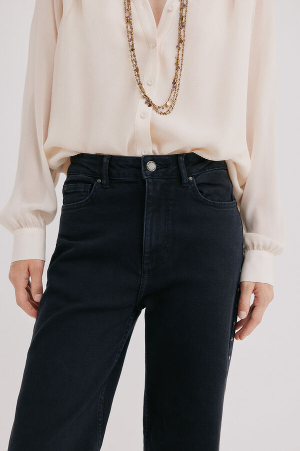 Hoss Intropia Jeans tachuelas Gris