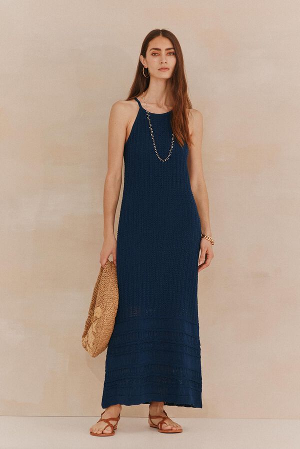Hoss Intropia Nalia. Vestido alças Azul
