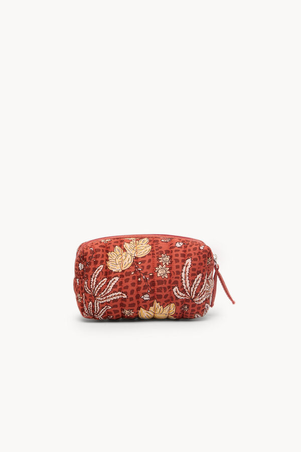 Hoss Intropia Nan. Neceser algodón estampado Rosa