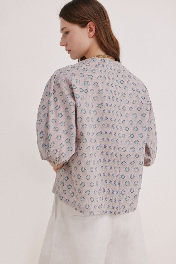 Hoss Intropia Constanza. Blusa estampada Roxo