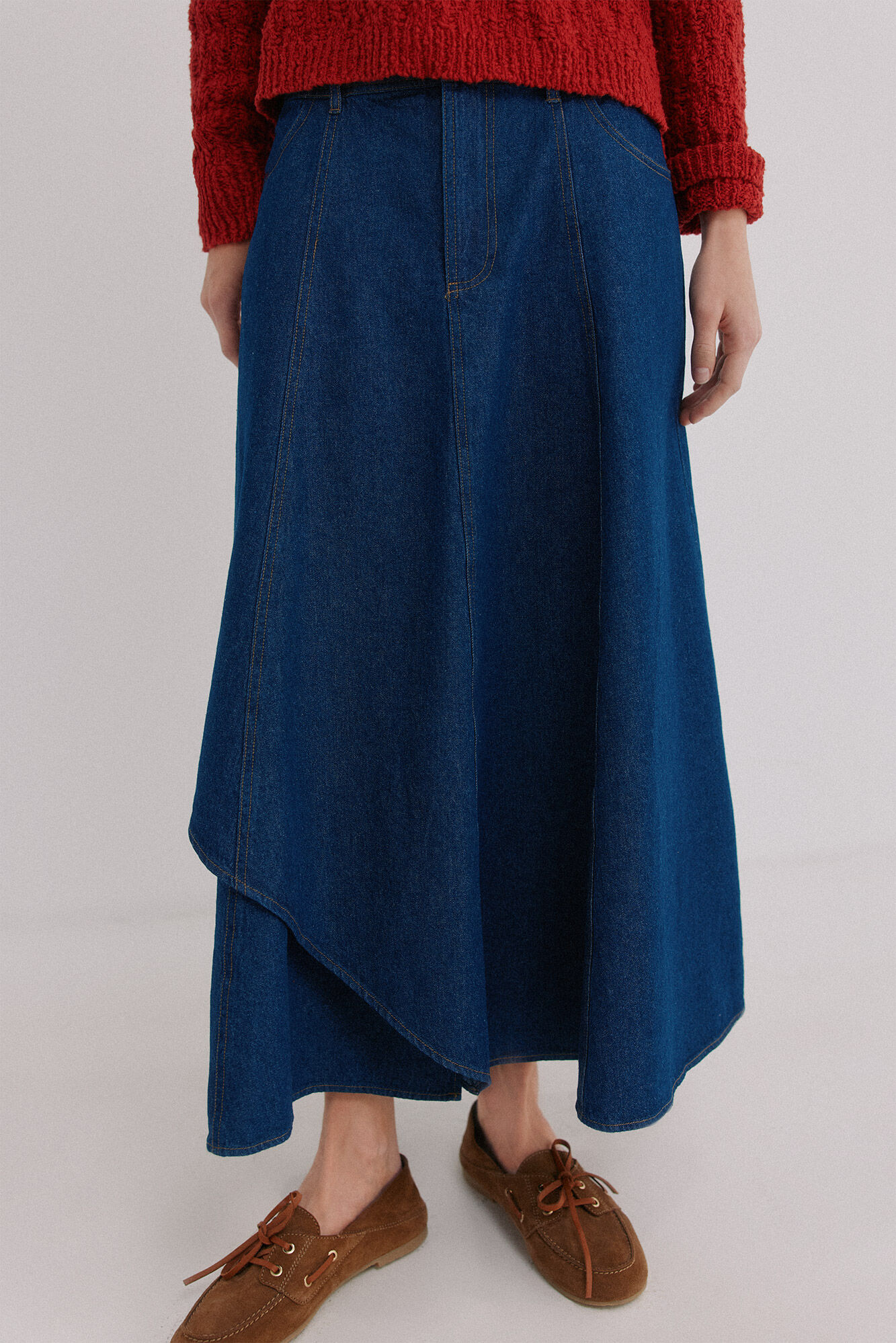 Hoss Intropia Regina. Falda denim