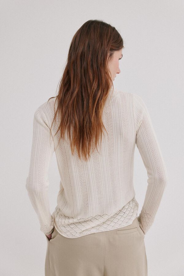 Hoss Intropia Ingrid. Top vazado Roxo