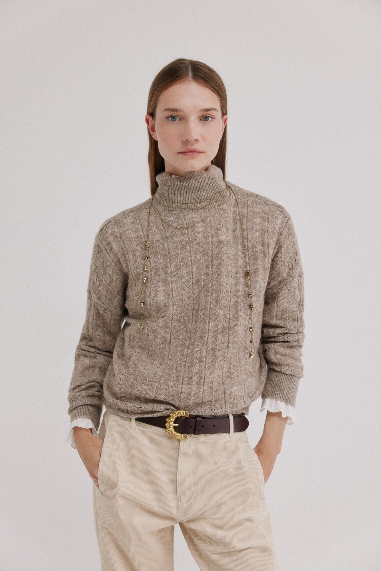 Hoss Intropia Ilana.Jersey cuello alto