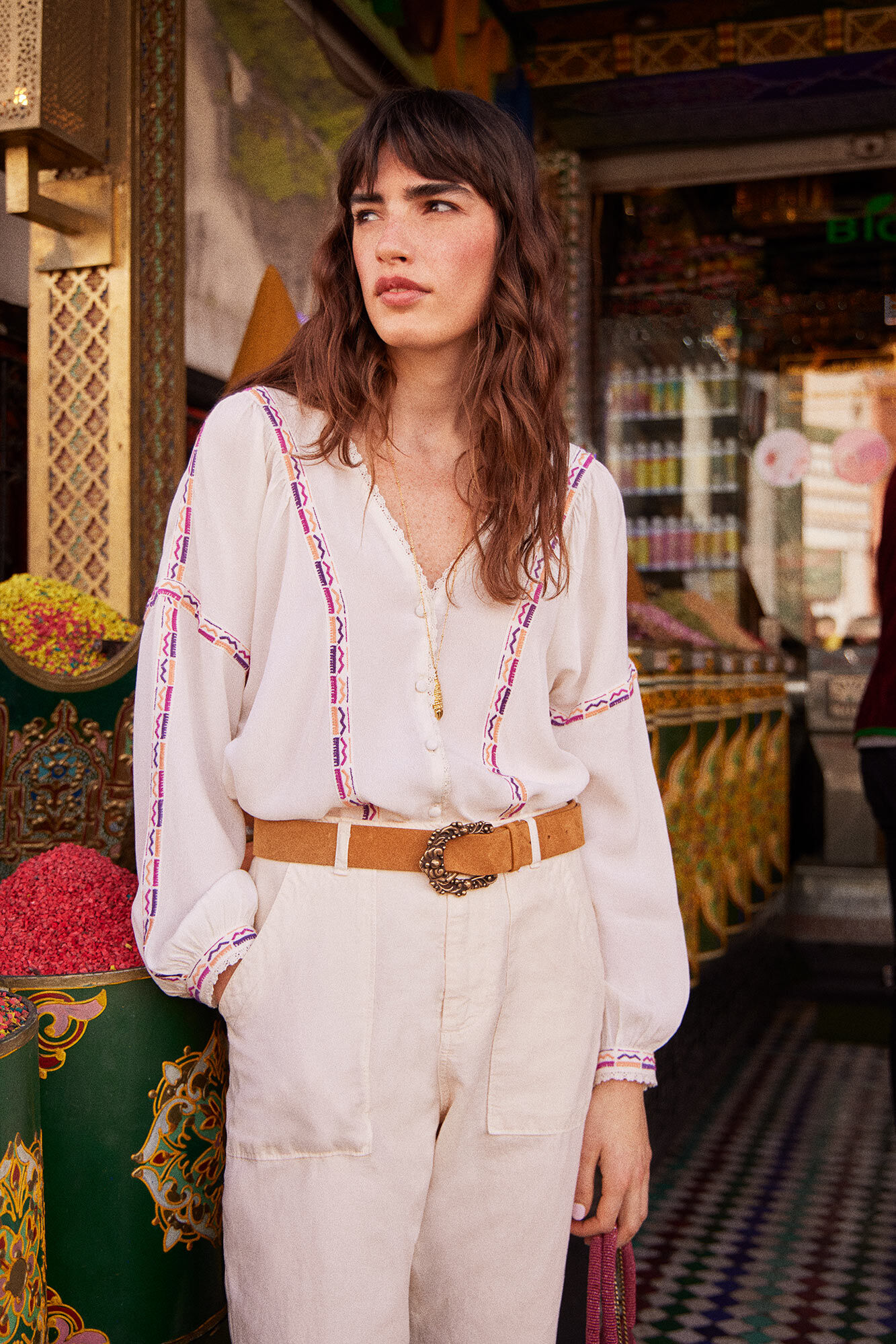 Blusas en pico sale