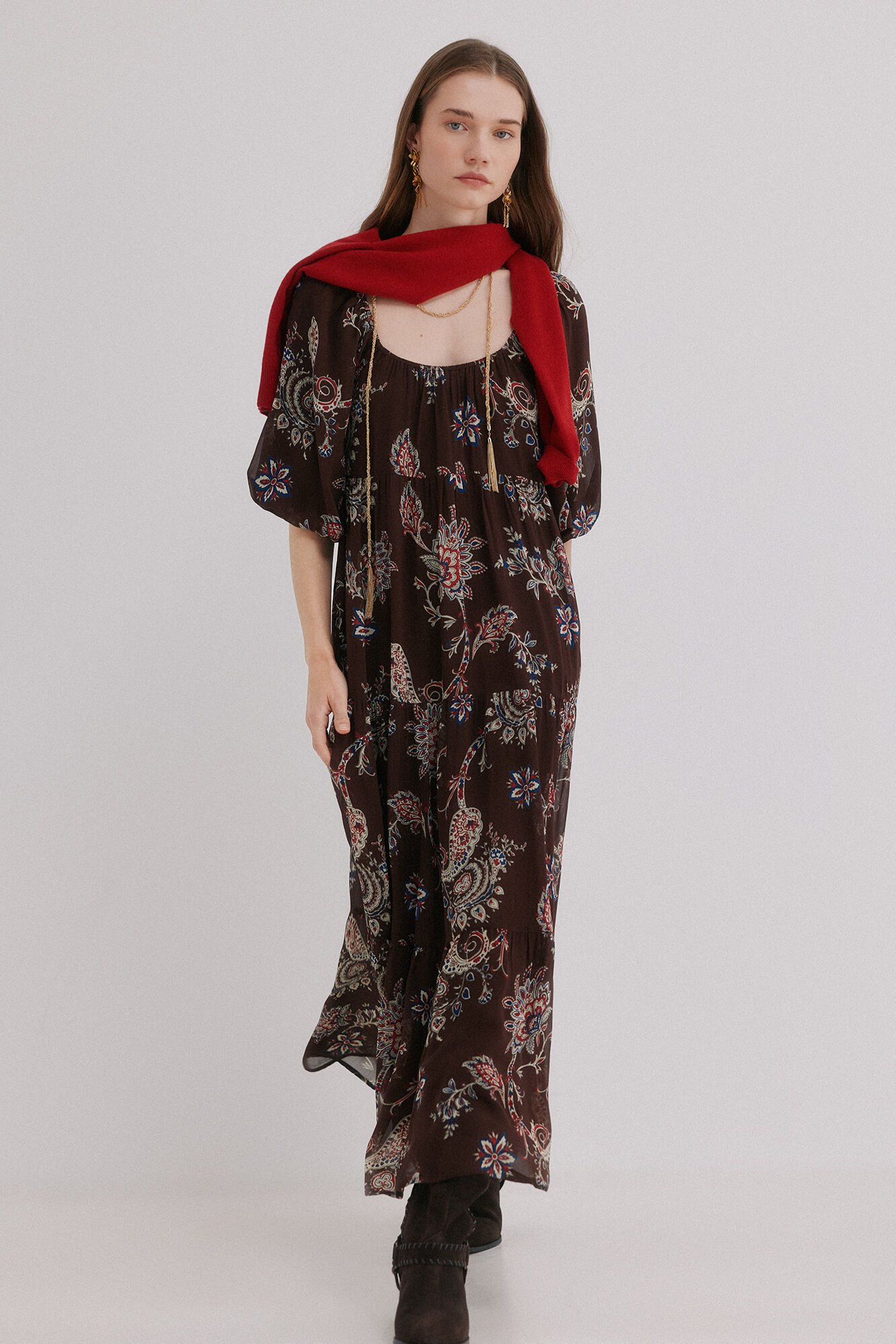 Hoss Intropia Adela. Vestido estampado