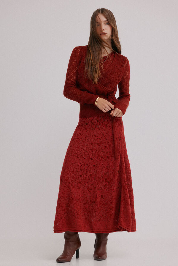 Hoss Intropia Rossie. Falda calada Coral