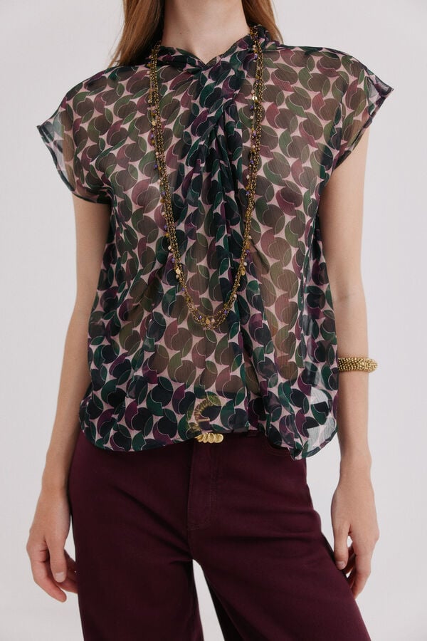 Hoss Intropia Calessi. Blusa estampada Multicolorido