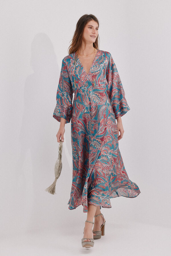 Hoss Intropia Luisa. Vestido estampado Multicolorido