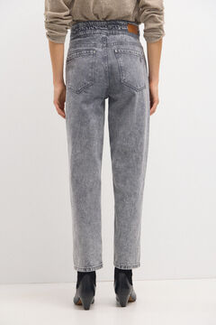 Hoss Intropia Olinda. Jeans de corte reto Cinzento