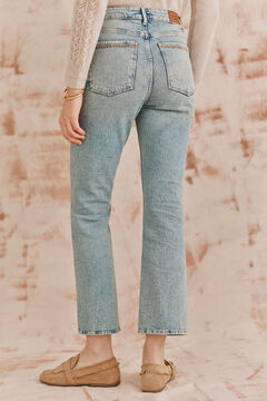 Hoss Intropia Bianca. Jeans con corte de bota Azul