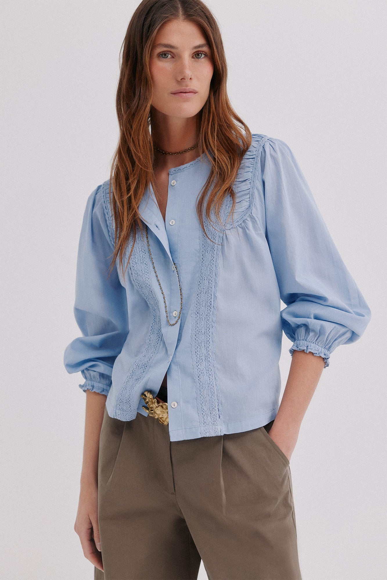 Hoss Intropia Caelia. Blusa fluida