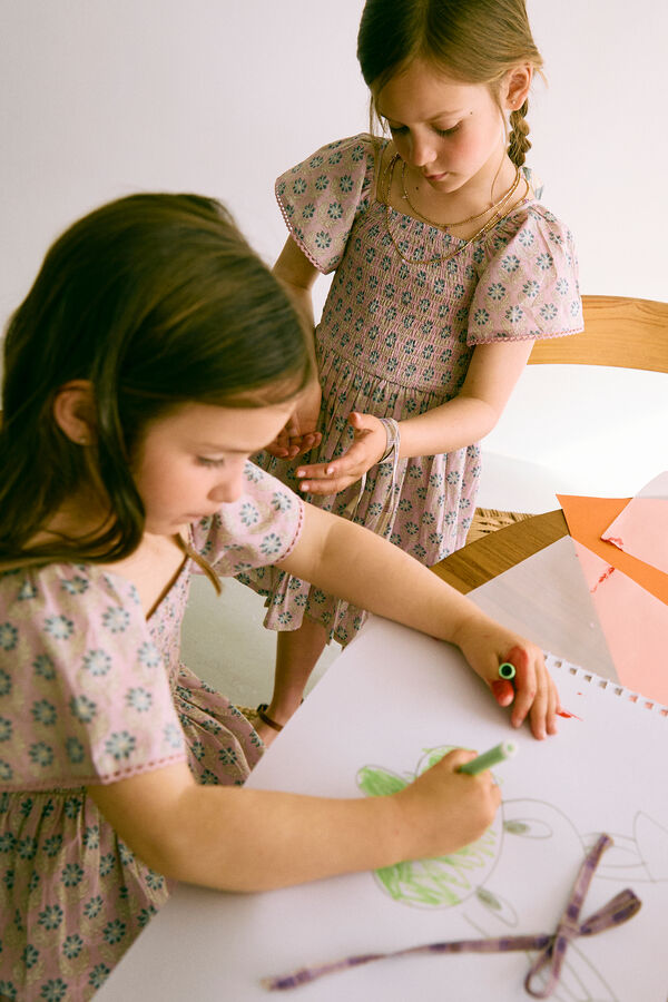 Hoss Intropia Ana. Vestido corto flu&iacute;do Multicolor