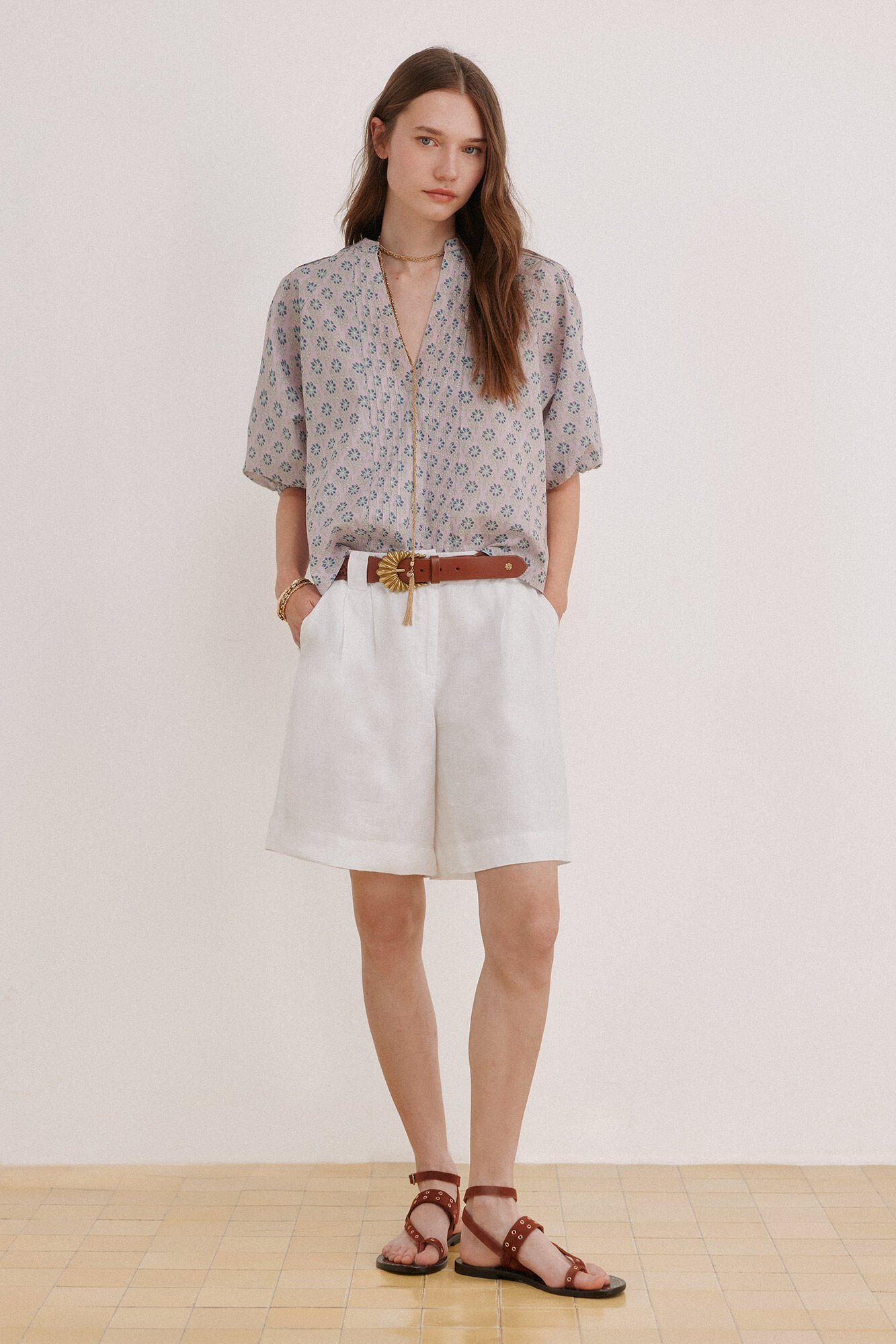 Hoss Intropia Constanza. Blusa estampada