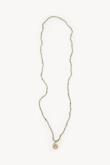 Hoss Intropia Leticia. Colar de contas mediterr&acirc;neo. Cinzento