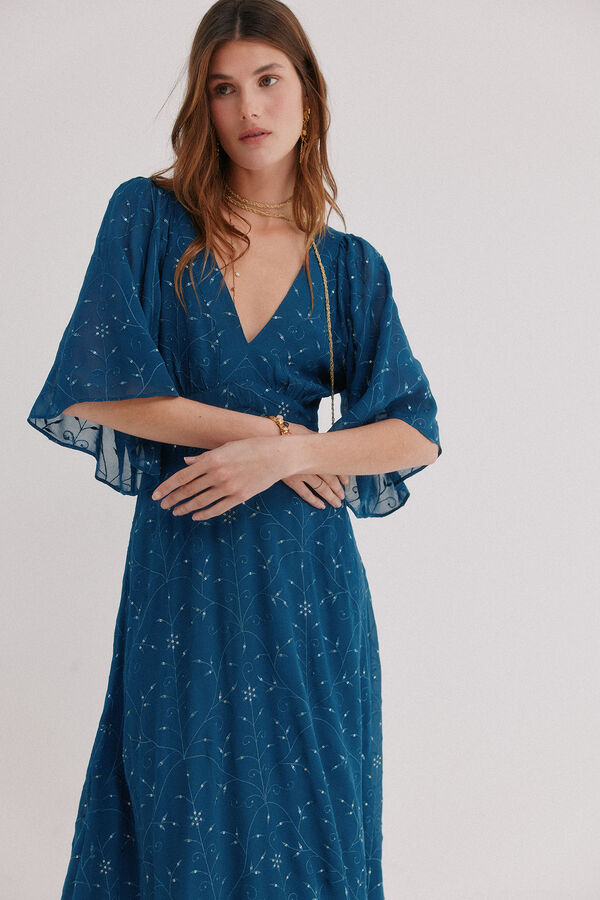 Hoss Intropia Alma. Vestido fluido Verde