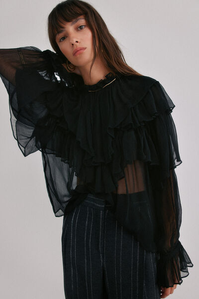 Hoss Intropia Giulia. Blusa romántica