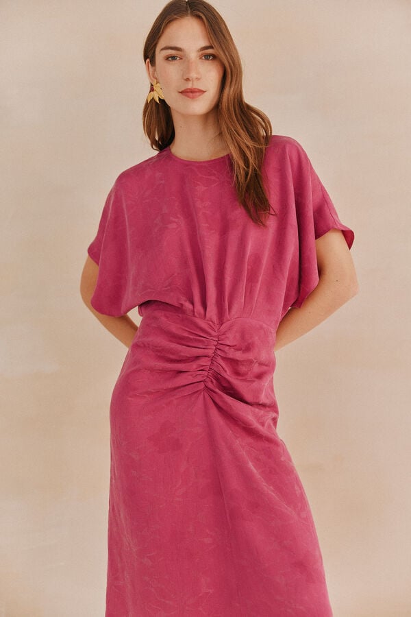 Hoss Intropia Luz. Vestido jacquard Subiu