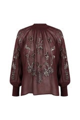 Hoss Intropia Cenese.Blusa com missangas Granada