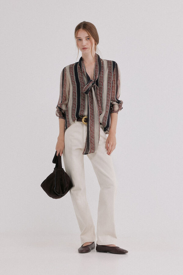 Hoss Intropia Celina. Blusa fluida Multicolorido