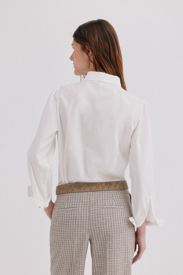 Hoss Intropia Caia. Blusa lazada Blanco