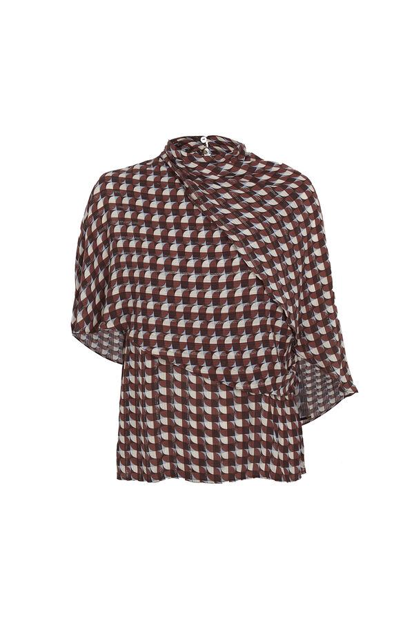 Hoss Intropia Clavel. Blusa estampada Multicolor