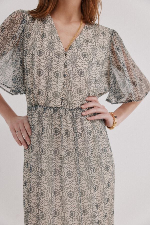 Hoss Intropia Adela. Vestido fluido Multicolorido