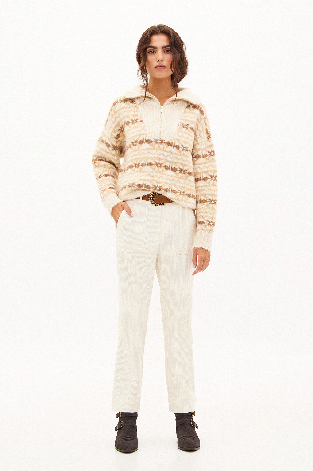 Pantalon pana deals mujer h&m