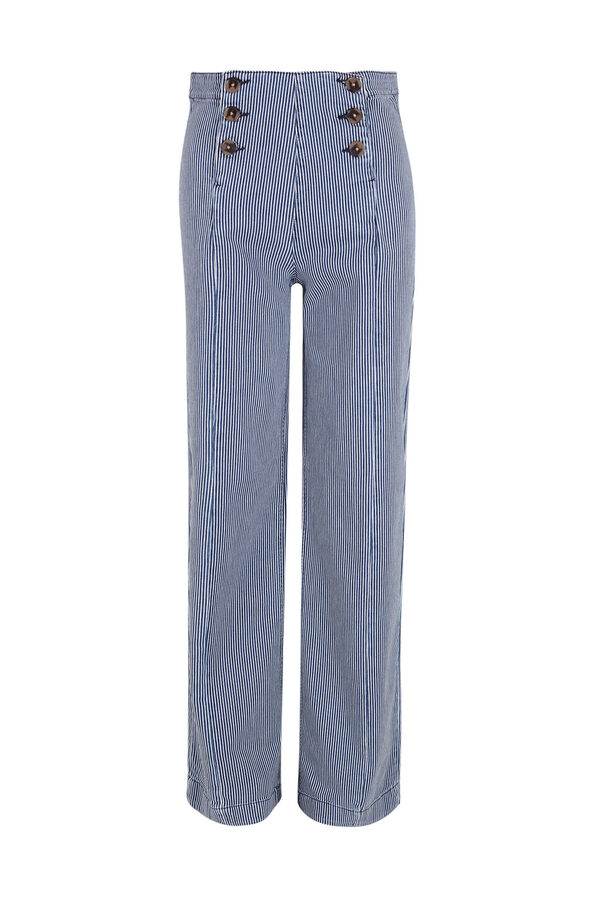 Hoss Intropia Prisca. Jeans de botões Azul