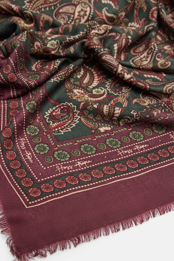 Hoss Intropia Lili. Bandana de l&atilde; estampada Multicolorido