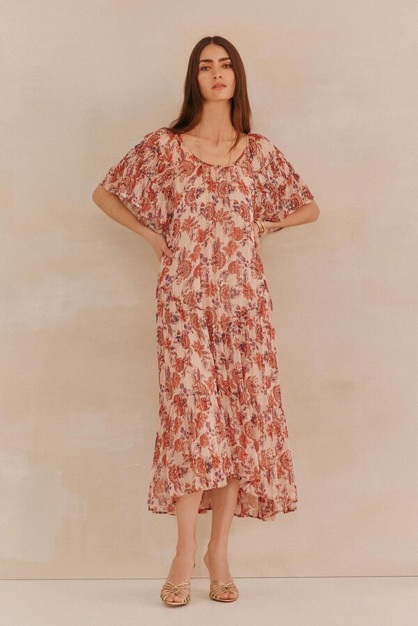 Hoss Intropia Aria. Vestido fluido Amarillo