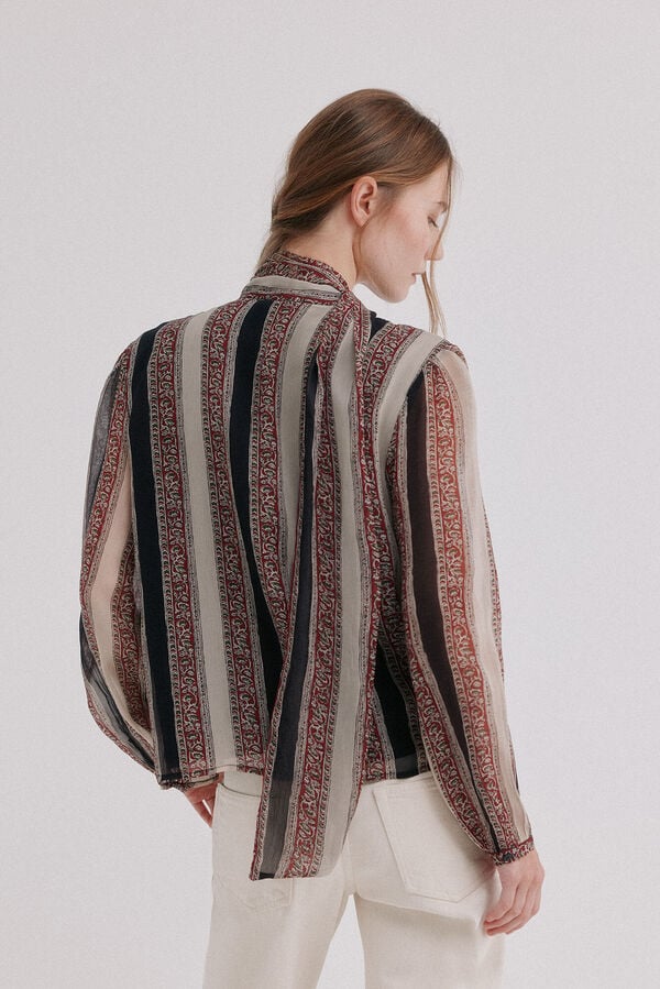 Hoss Intropia Celina. Blusa fluida Multicolor